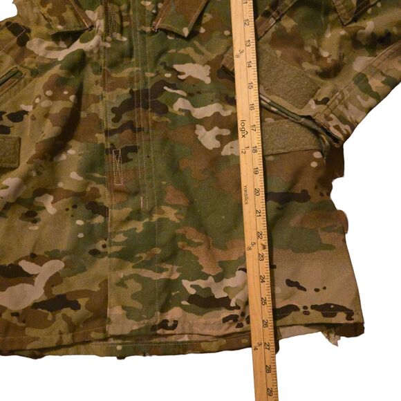 US Army Nato Jacket Medium Short Air Crew Combat Flight Air Force Camo Hunting - Picture 8 of 8